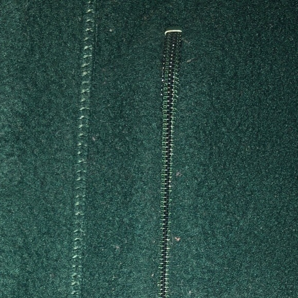 Patagonia Vintage 1990s USA Pile Fleece Jacket Dark Borealis Green Mens Medium - Picture 5 of 5